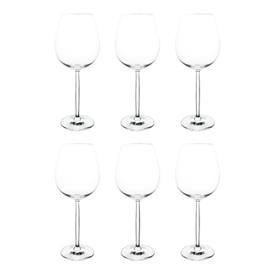 Afbeelding van Schott Zwiesel Diva Witte Wijn Bourgogneglas 46 Cl Set Van 6 Transparant