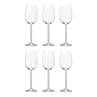 Afbeelding van Schott Zwiesel Diva Witte Wijnglas 30 Cl Set Van 6 Transparant