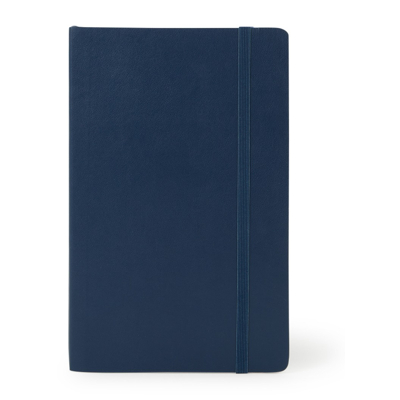 Afbeelding van Notitieboek Moleskine large 130x210mm lijn soft cover sapphire blue