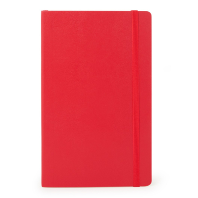 Afbeelding van Notitieboek Moleskine large 130x210mm lijn soft cover scarlet red