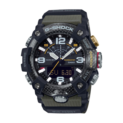 Afbeelding van G Shock heren Mudmaster hybride horloge GG B100 1A3ER in de kleur Zwart