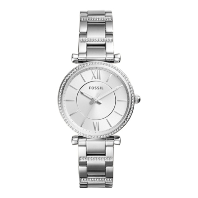 Afbeelding van Fossil dames Carlie horloge ES4341 in de kleur Zilver