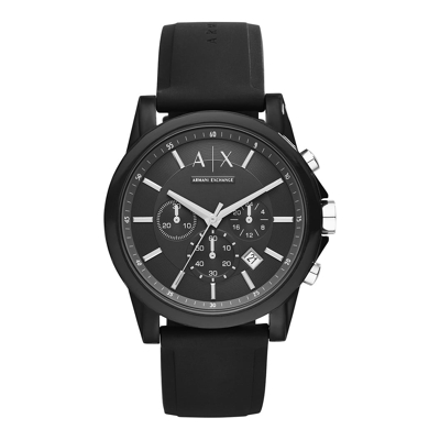 Afbeelding van Emporio Armani heren Horloge AX1326 in de kleur Zwart