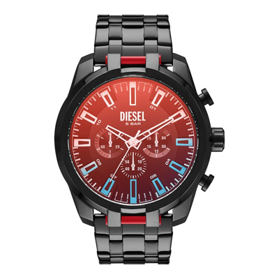 Afbeelding van Diesel DZ4578 Split herenhorloge Quartz horloges horloge Zwart