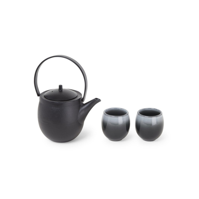 Afbeelding van Bredemeijer Gift set Sendai with 2 porcelain mugs