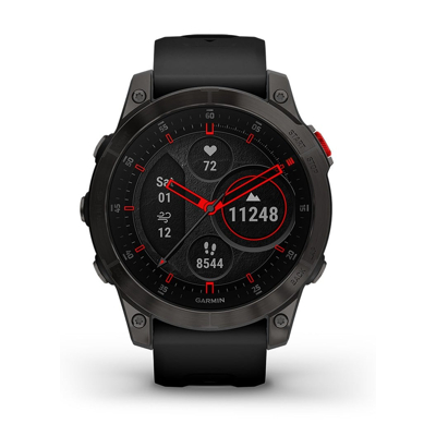 Afbeelding van Garmin Epix 010 02582 11 Gen 2 Sapphire Smartwatch Smart Watches horloge Zwart