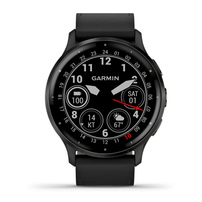 Afbeelding van Garmin 010 02784 52 Venu 3 Smartwatch Smart Watches horloge Zwart