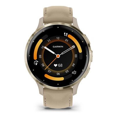 Afbeelding van Garmin 010 02785 55 Venu 3S Smartwatch Smart Watches horloge CrèmeGoudkleur