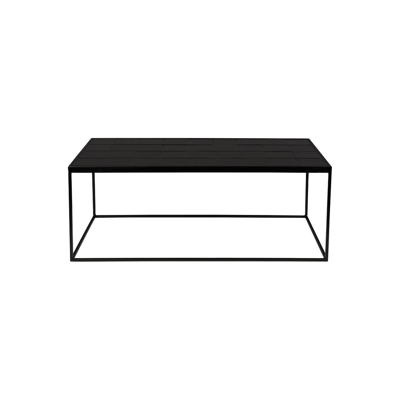 Afbeelding van Zuiver Coffee Table Glazed Black Zwart 36,00cm x 44,00cm 93,00cm