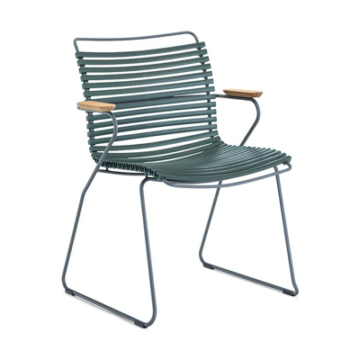 Afbeelding van Tuinstoel Houe Click Dining Chair Armrests Pine Green