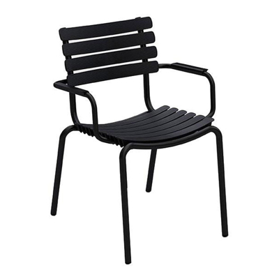 Afbeelding van Tuinstoel Houe ReClips Dining Chair Black