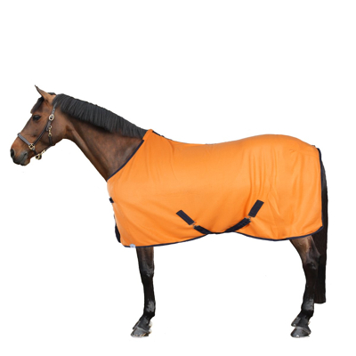 Afbeelding van Harry&#039;s Horse Fleecedeken Colours Oranje 145/195