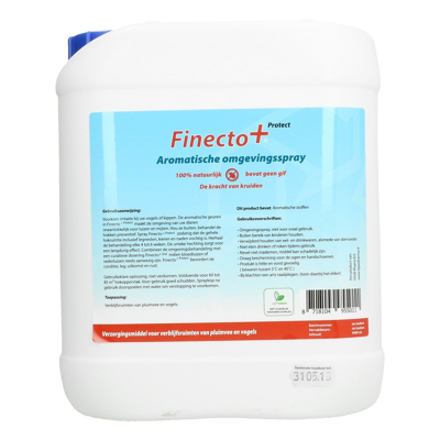 Afbeelding van Finecto+ Aromatische Omgevingsspray Voedingssupplement Luizen 5 l