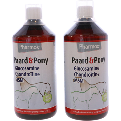 Afbeelding van Pharmox Paard &amp; Pony Glucosamine Chondroitine / MSM