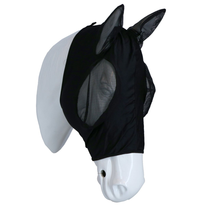 Afbeelding van Harry&#039;s Horse Vliegenmasker SkinFit met oren M Zwart