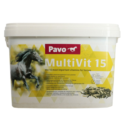 Afbeelding van Pavo Multivit 15 Voedingssupplement 3 kg