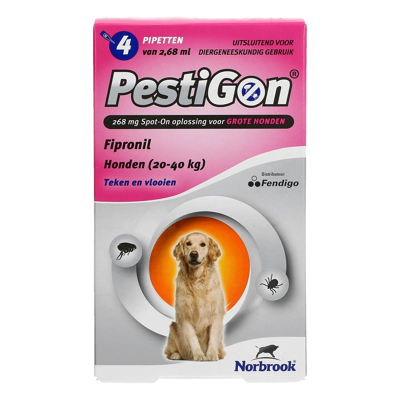 Afbeelding van Pestigon hond 20 40kg 4 pipetten