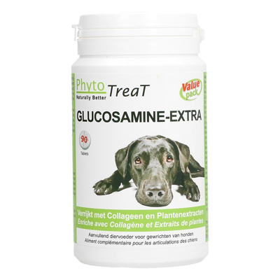 Afbeelding van Phytotreat Glucosamine extra hond 90 tabletten