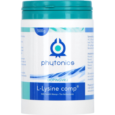 Afbeelding van Phytonics L Lysine Comp 500 gram