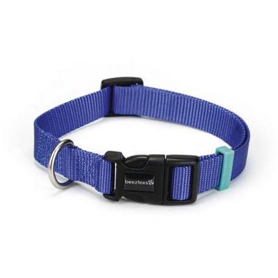 Afbeelding van Honden halsband nylon blauw 25x 48 70