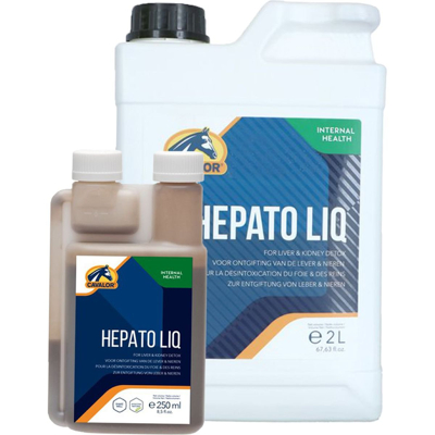 Afbeelding van Cavalor Hepato Liq Ontlasting Voor De Lever 0.254 kg Voedingssupplement 250 ml