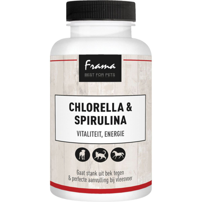 Afbeelding van Frama Best For Pets Chlorella en Spirulina 150 tabletten