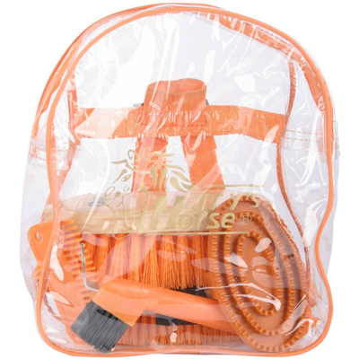 Afbeelding van Harry&#039;s Horse Backpack grooming kit One Size Oranje