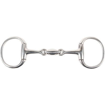 Image de Harry&#039;s Horse Bustrail double joint O link 13mm 13,5 RVS