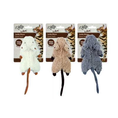 Image de All For Paws Rongeur Froissant au Catnip Jumbo Lambswool