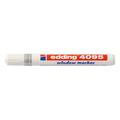 Image de Edding 4095 krijtstift rond wit, 2 3 mm, Geschikt voor Rundvee Koeien Varkens