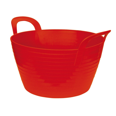 Afbeelding van Flexibele mand rood 28 liter