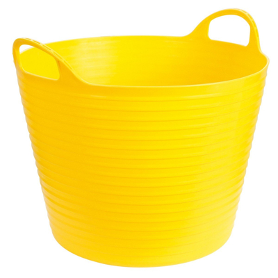 Afbeelding van Flexibele mand geel 28 liter