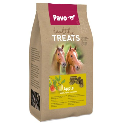 Afbeelding van Pavo Healty Treats 1 kg Paardensnack Appel