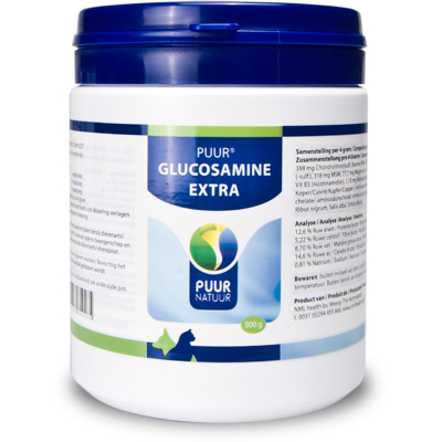 Afbeelding van PUUR Glucosamine Extra Hond &amp; Kat 250 gram