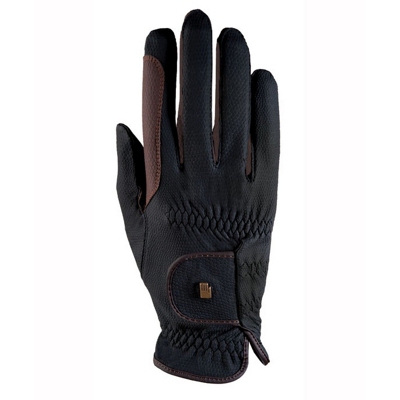 Image de Roeckl Malta grip handschoen zwart/bruin maat:7