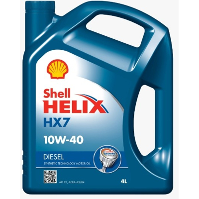Imagen de Shell Helix HX7 DIESEL 10W 40 4L Aceite de motor 550040425 SEAT: TOLEDO 1, Córdoba I Berlina, VOLKSWAGEN: TRANSPORTER 4 Bus, MERCEDES BENZ: Vito Mixto
