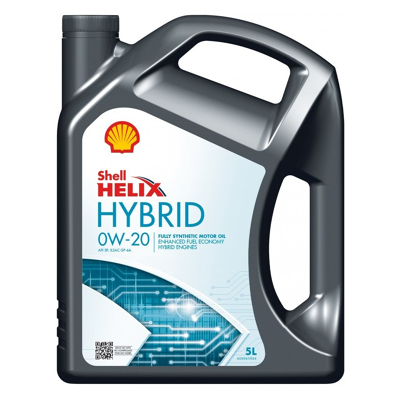 Billede af Shell Helix Hybrid 0W 20 5l Motorolie 550056725