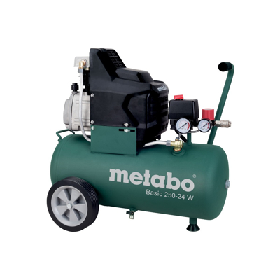 Afbeelding van Metabo Basic 250 24 W Compressor 1500W 8 bar 24L 95 l/min 601533000