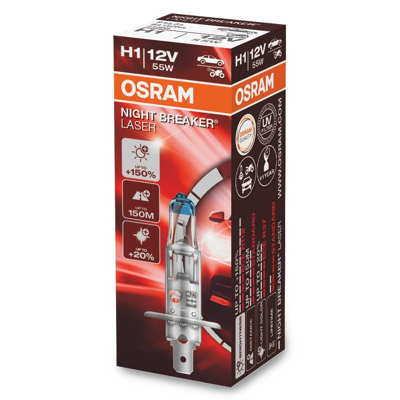 Image de OSRAM 64150NL Ampoule, projecteur longue portée H1 12V 55W Halogène CITROËN: C3 I 3/5 portes, C4 II 5 C5 3, RENAULT: CLIO ESPACE 4, 2