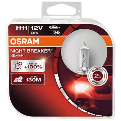 Immagine di OSRAM 64211NBS HCB Lampadina, faro di profondità H11 12V 55W Alogeno AUDI: A4 B8 Avant, Q3, Q5, BMW: 3 Touring, Sedan, X1