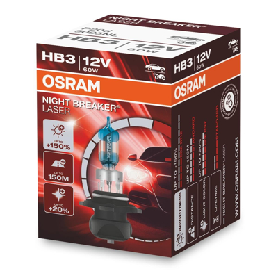 Image de OSRAM 9005NL Ampoule, projecteur longue portée HB3 12V 60W 4200K Halogène PEUGEOT: 3008 I, 308 II 3/5 portes, 5008 TOYOTA: RAV4 IV SUV