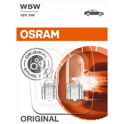 Billede af OSRAM ORIGINAL LINE 2825 02B Glødepære 12 5 W5W OPEL: Corsa E Hatchback, C Karl, HONDA: ACCORD 8, CIVIC 8 CITROËN: C3 II