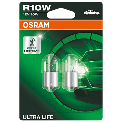 Abbildung von OSRAM ULTRA LIFE 5008ULT 02B Glühlampe, Blinkleuchte 12 10 R10W VOLKSWAGEN: Transporter 4 Bus, Golf 4, AUDI: A3 Hatchback, 80 B2