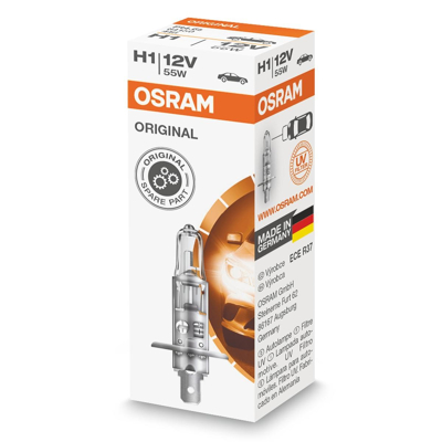 Image de OSRAM 64150 Ampoule, projecteur longue portée H1 12V 55W 3200K Halogène PEUGEOT: 208 II 3/5 portes, 406 Berline, Bipper Tepee, RENAULT: ESPACE 4