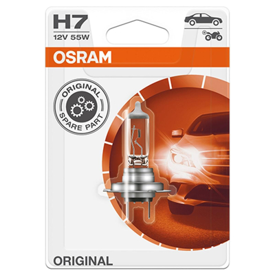 Imagem de OSRAM 64210 01B Lâmpada, farol de longo alcance H7 12V 55W 3200K Halogéneo BMW: 3 Sedan, Touring, 1 Hatchback, AUDI: A4 B8 Avant, A3 Sportback