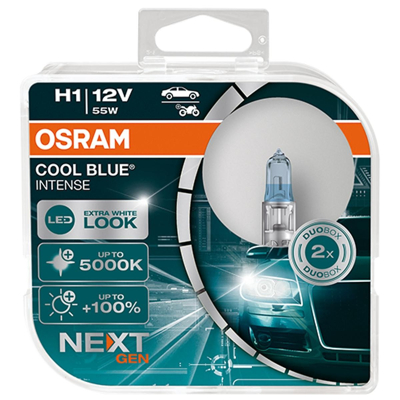 Imagen de OSRAM 64150CBN HCB Lámpara, faro de carretera H1 12V 55W 4200K Halógena SEAT: Leon I Hatchback, II Ibiza 2, FORD: Focus 2