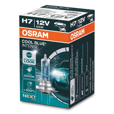 Abbildung von OSRAM 64210CBN Glühlampe, Fernscheinwerfer H7 12V 55W 5000K Halogen BMW: 5 Touring, 7, 3 Saloon, AUDI: A4 B6 Avant, A6 C6 Allroad, B8 Avant