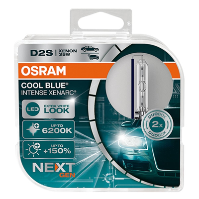 Image de OSRAM 66240CBN HCB Ampoule, projecteur longue portée D2S 85V 35W 6200K Xénon BMW: 5 Touring, OPEL: Astra G Cabriolet, AUDI: A6 C6 Berline
