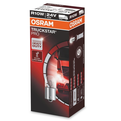 Afbeelding van OSRAM TRUCKSTAR PRO 5637TSP Autolampen 24 10 R10W BA15s