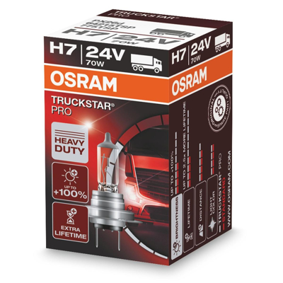 Afbeelding van Osram H7 Halogeenlamp 24V 70W PX26d Truckstar Pro